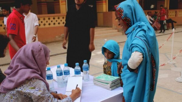 women patient medical camp